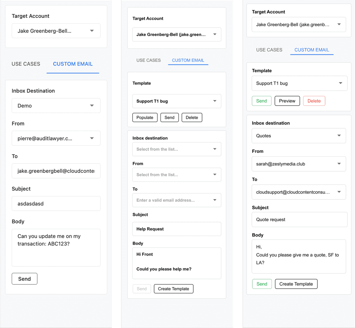 Changes made on my designs based on user feedback.