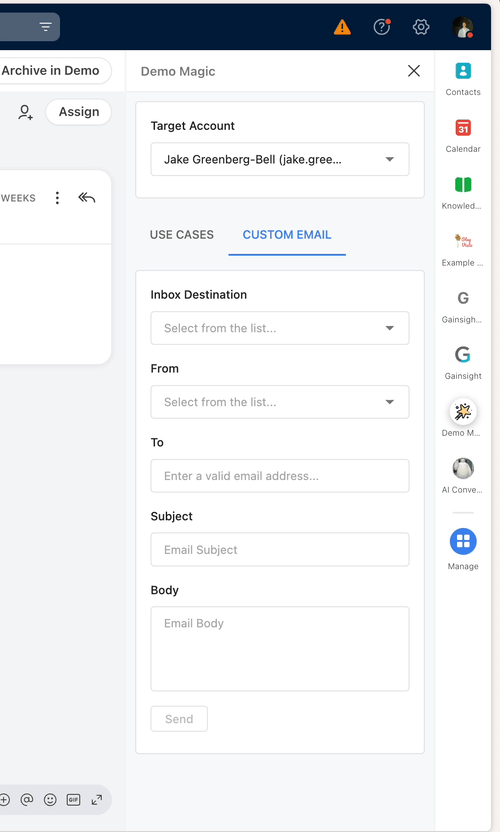 Before: 20 second, 10 click process